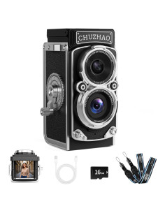 Cámara Digital Retro TLR NOWIFICAM Mini 12MP HD 1080P