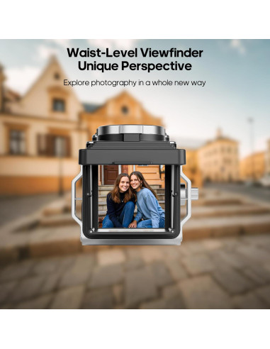 Cámara Digital Retro TLR NOWIFICAM Mini 12MP HD 1080P