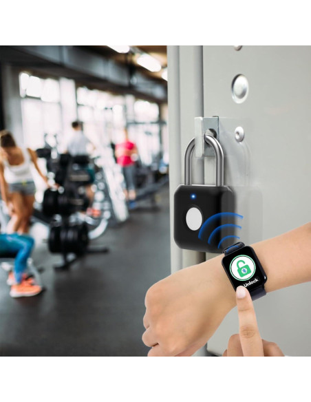 Candado Biométrico eLinkSmart YL-P8bf Bluetooth Negro