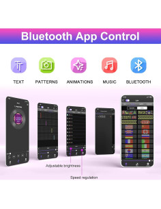 Luces LED Programables GOTUS para Auto 38,1x10,16cm 2