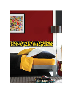 Papel Tapiz Autoadhesivo RoomMates Pikachu Amarillo 4.57m 2