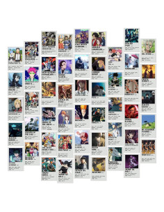 Kit de Collage de Posters de Anime Fardes 60 Piezas 10x15cm