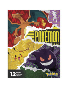 Libro de Posters Trends International Pokémon 12 Carteles 2