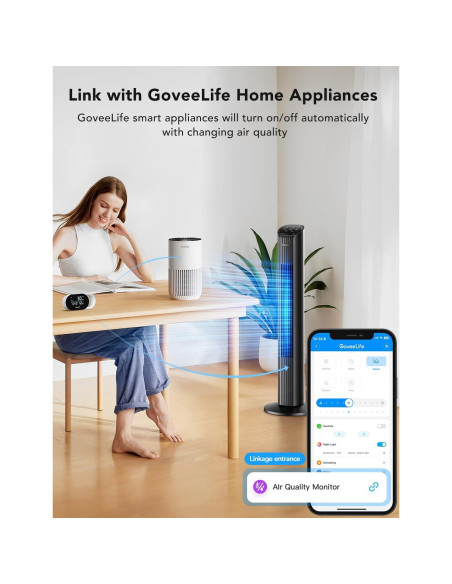 Monitor de Calidad del Aire GoveeLife H5106 con WiFi y PM2.5