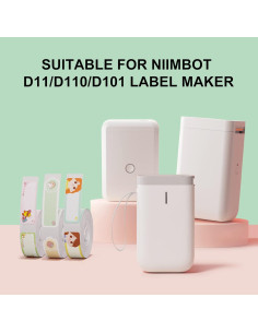 Cintas de Etiquetas INeedIt D11/D110/D101 6 Rollos 15x30mm 2