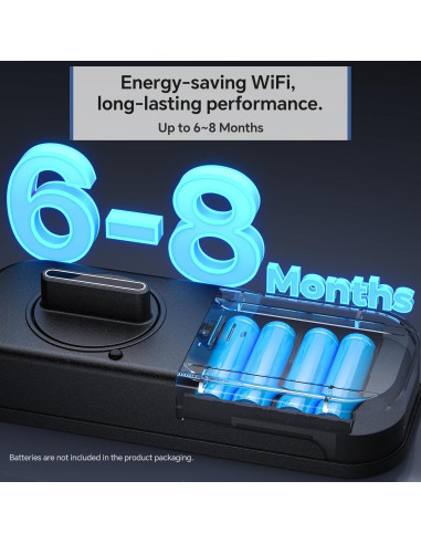 Cerradura Inteligente OKIBB con Huella Dactilar y Wi-Fi