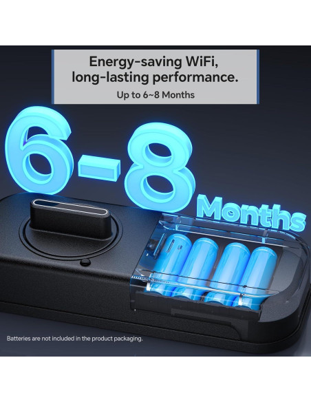 Cerradura Inteligente OKIBB con Huella Dactilar y Wi-Fi