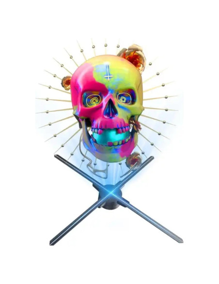 Ventilador Holográfico 3D GIWOX 52 cm con WiFi y APP