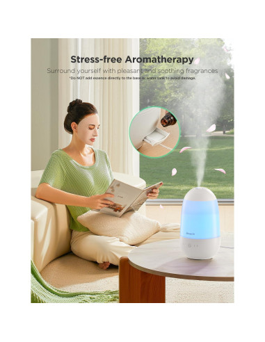 Humidificador Inteligente GoveeLife 2.2L con Control APP y Luz Nocturna