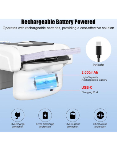 Barajador de Cartas Automático BEE&FLOWER TX666 Recargable