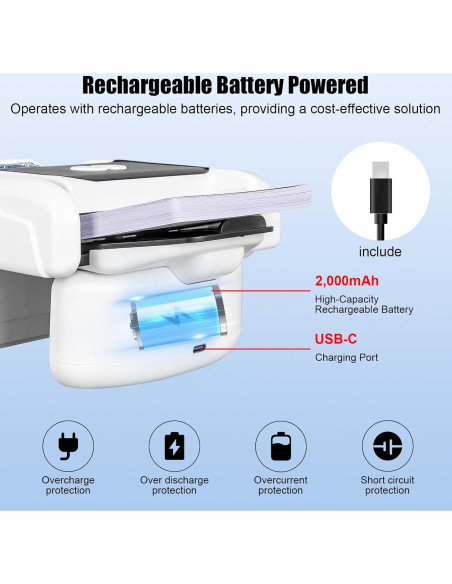 Barajador de Cartas Automático BEE&FLOWER TX666 Recargable
