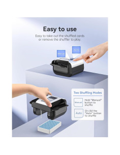 Barajador de Cartas Automático XPAW X1-N1 Recargable 2000mAh 2