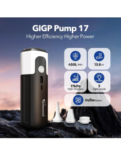 Bomba de Aire Eléctrica GIGA PUMP 17 - 450 L/min, 17 kPa 2