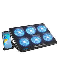Base de Enfriamiento para Laptop AIMIUZI F5 6 Ventiladores 0.84 kg