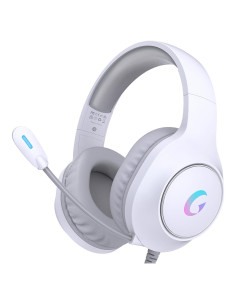 Auriculares Gaming CM7002 Syndesmos RGB 50mm Blanco