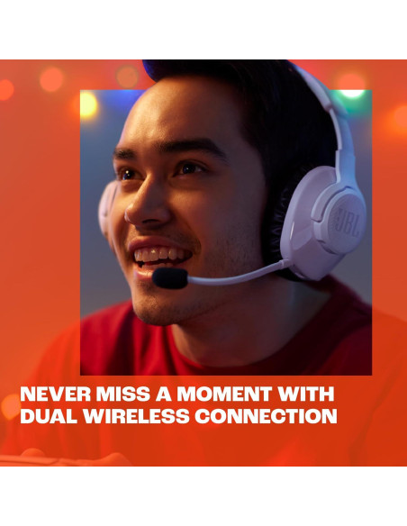 Auriculares inalámbricos JBL Quantum 360P para consola - Blanco