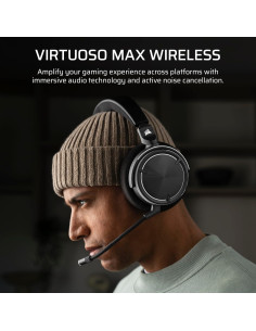 Auriculares Gaming Inalámbricos Corsair Virtuoso MAX 50mm 2