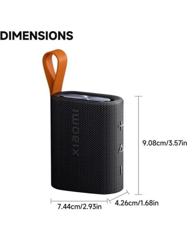 Altavoz Bluetooth Portátil Xiaomi MDZ-37-DB-01 IP67 10h