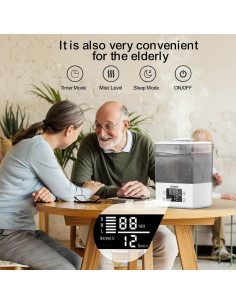 Humidificador de Aire KUICH HD-2401 2.4L Silencioso Blanco 2