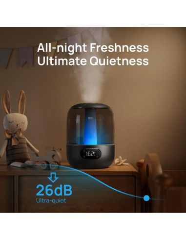 Humidificador Dreo DR-HHM006 3L Ultrasónico Negro