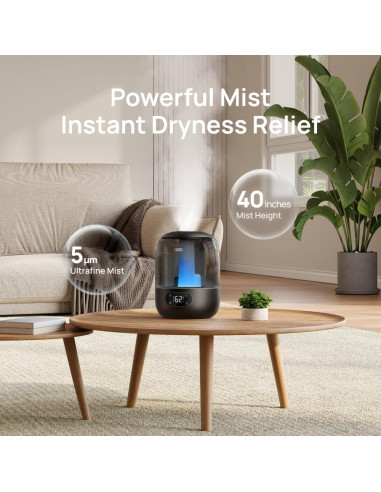 Humidificador Dreo DR-HHM006 3L Ultrasónico Negro