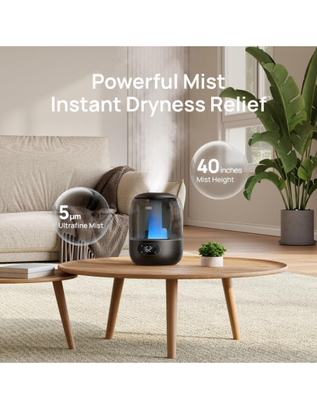 Humidificador Dreo DR-HHM006 3L Ultrasónico Negro