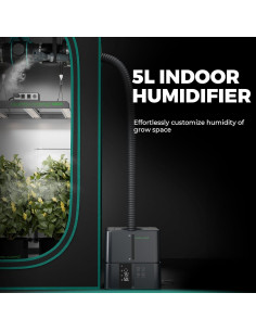 Humidificador de Plantas MARS HYDRO 5L con Temporizador y Control Remoto 2