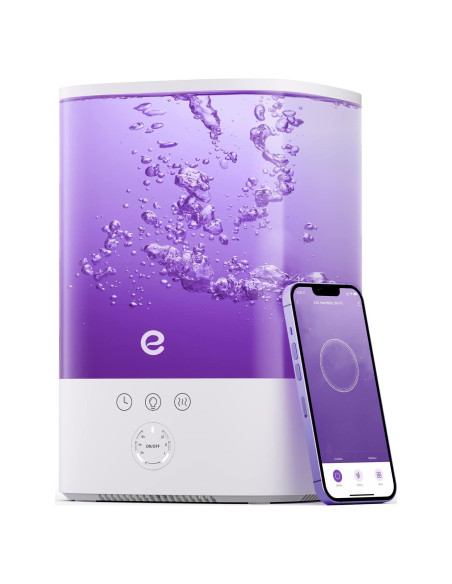 Humidificador inteligente Esemoil 3.5L WiFi 28dB para dormitorio