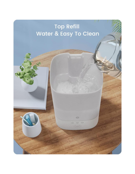 Humidificador inteligente Esemoil 3.5L WiFi 28dB para dormitorio