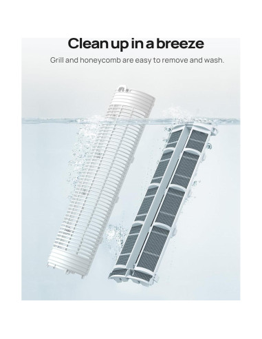 Enfriador Evaporativo Dreo IceWind 7.35kg Control Remoto 4 Velocidades