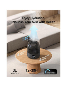 Humidificador ultrasónico RONEAIR HS01-3 3L para hogar 2