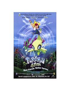 Póster de película Pokemon 4ever Masterprint 43x28 cm