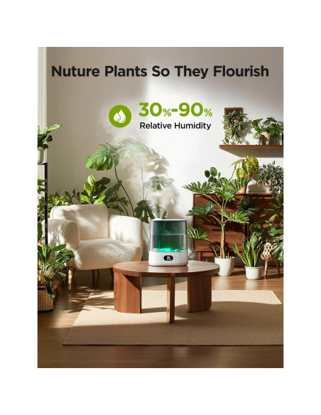 Humidificador Inteligente GoveeLife 6L para Habitaciones Grandes