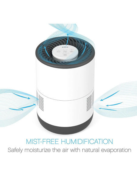 Humidificador Evaporativo Pure Enrichment PEHUMEVA 2.8L Antibacteriano