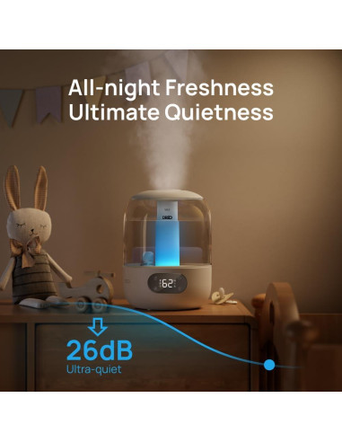 Humidificador Dreo DR-HHM006 3L Vapor Frío para Dormitorio