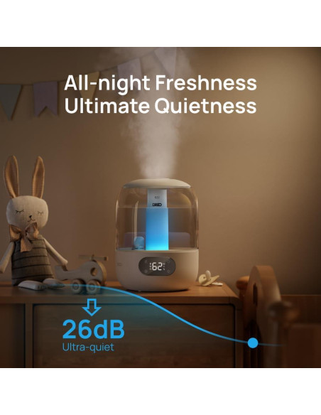 Humidificador Dreo DR-HHM006 3L Vapor Frío para Dormitorio