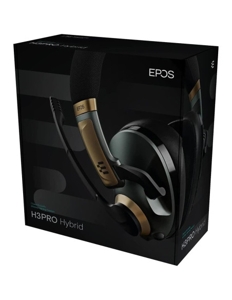 Auriculares Gaming EPOS H3Pro Hybrid - Bluetooth, ANC, Verde