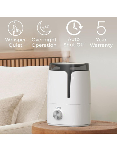 Humidificador ultrasónico Pure Enrichment HUME 3.5L silencioso
