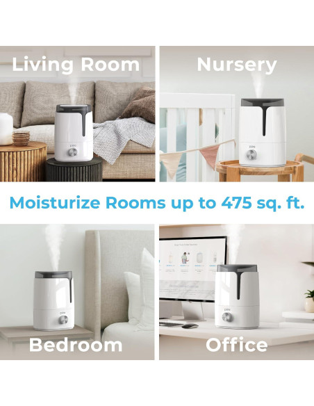 Humidificador ultrasónico Pure Enrichment HUME 3.5L silencioso