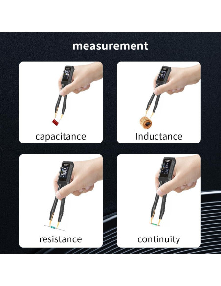 Pinzas Digitales LCR ZOYI ZT-MD1 Pantalla OLED Precisión 0.5%