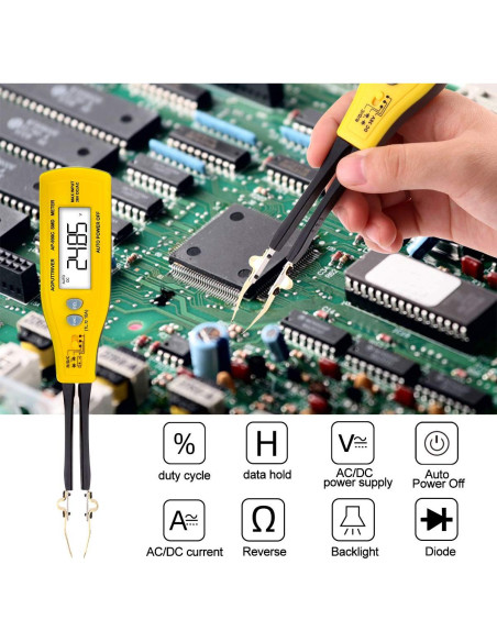 Multímetro Digital AOPUTTRIVER AP-990C SMD 6000 Cuentas
