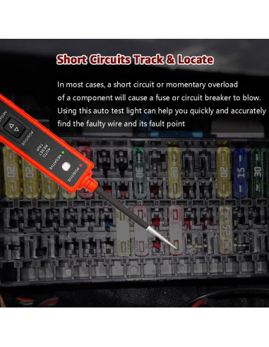 Probador de Circuito Automotriz ITEQ IT004 6V-24V LED