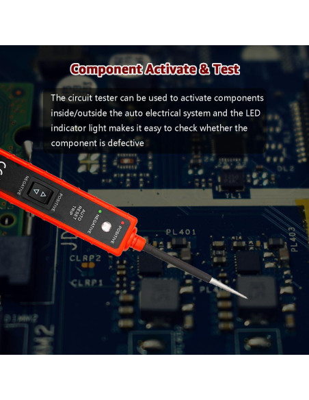 Probador de Circuito Automotriz ITEQ IT004 6V-24V LED