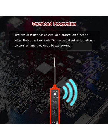 Probador de Circuito Automotriz ITEQ IT004 6V-24V LED