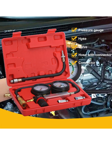 Kit de prueba de compresión de motor Yonligonju 8 piezas