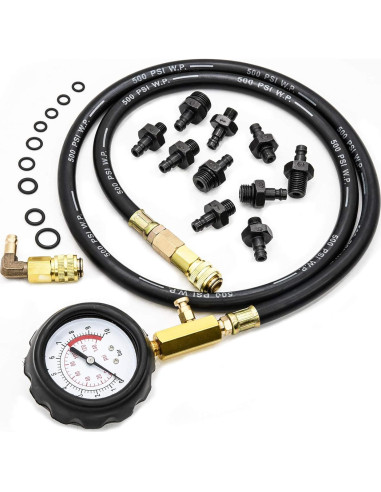 Kit de probador de presión de aceite LEIMO 0-9.65 Bar