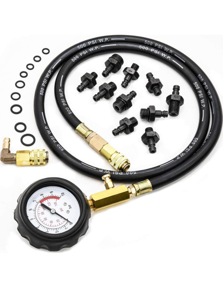 Kit de probador de presión de aceite LEIMO 0-9.65 Bar