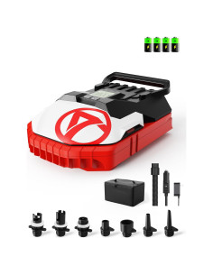 Bomba de aire eléctrica Gicle 881LB 22PSI recargable 1.81kg