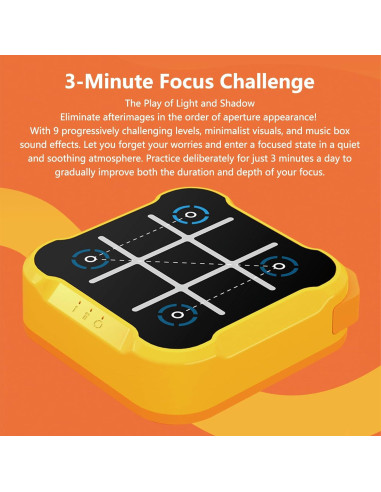 Juego de Mesa 3 en 1 BEBESIRI Tic Tac Toe Portátil