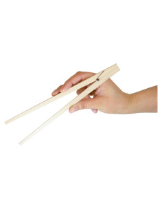 Set de Palillos de Madera Kikkerland EZ Chopsticks 4 Pzas
